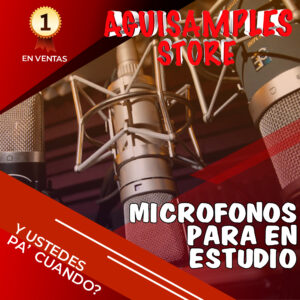 Micrófonos para uso en Estudio