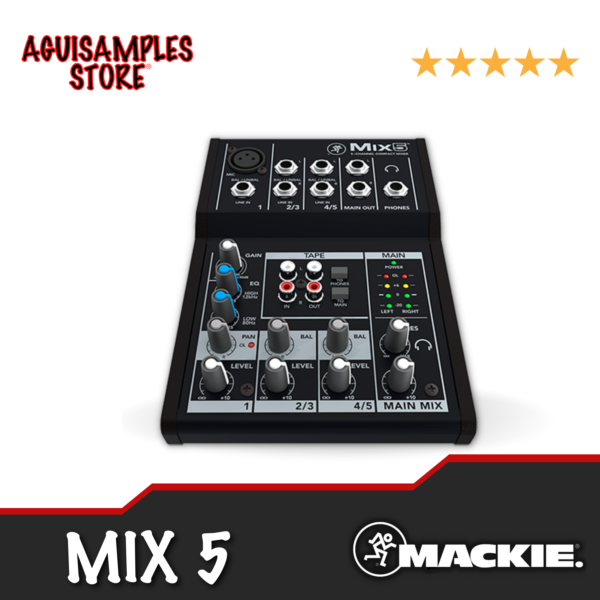 Mezcladora MACKIE MIX 5
