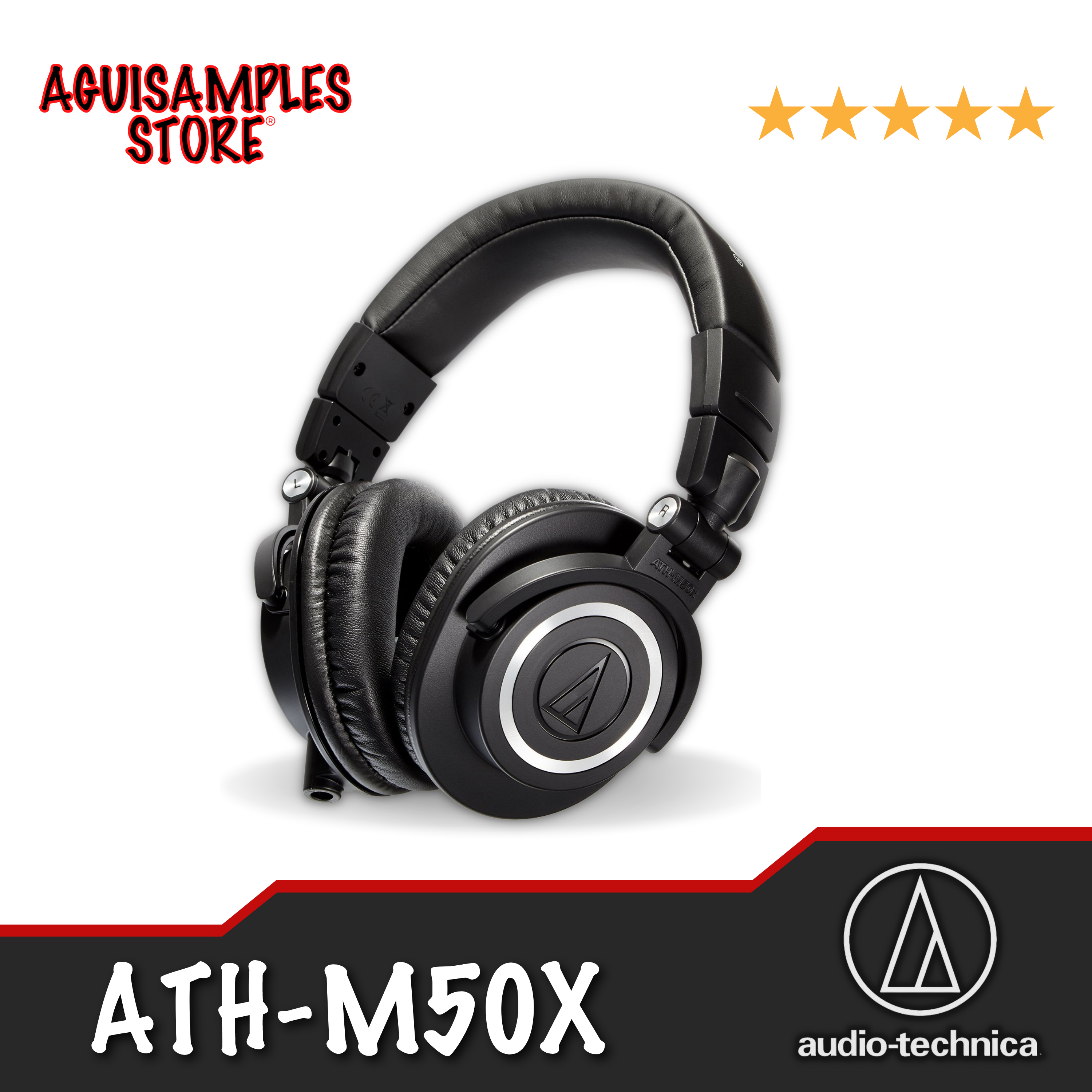 Audio-Technica ATH-M50x - Auriculares estudio 