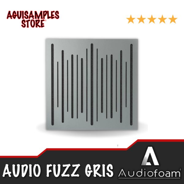 Panel Acústico AUDIO FOAM AUDIO FUZZ Color Gris