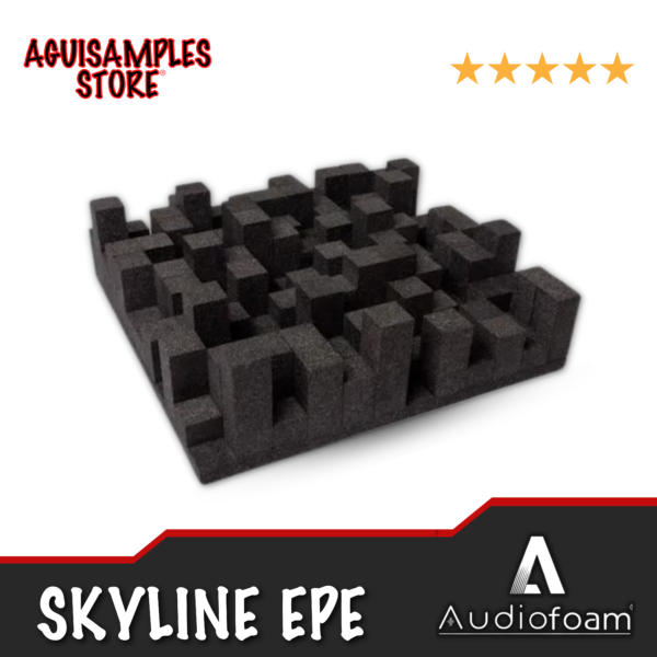 Panel Acústico AUDIO FOAM SKYLINE EPE